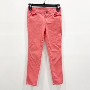 Tea Collection Skinny Stretch Ankle Pants Guava 10